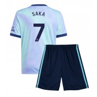 Arsenal Bukayo Saka #7 Replica Third Minikit 2024-25 Short Sleeve (+ pants)